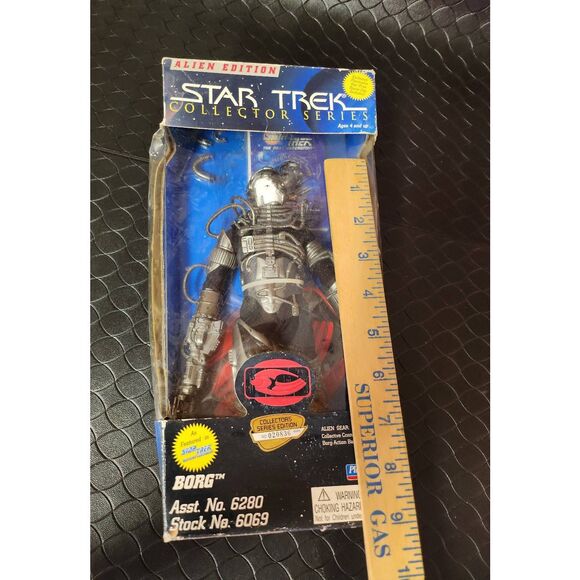 Star Trek Collector Series Alien Edition Borg, Playmates 1995 #A94 - Picture 9 of 9